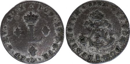 France Double Sol Louis XV - 1741 I Limoges
