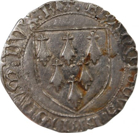 France DUCHÉ DE BRETAGNE, FRANCOIS II - GROS A L\'ÉCU, 1458 / 1488 RENNES