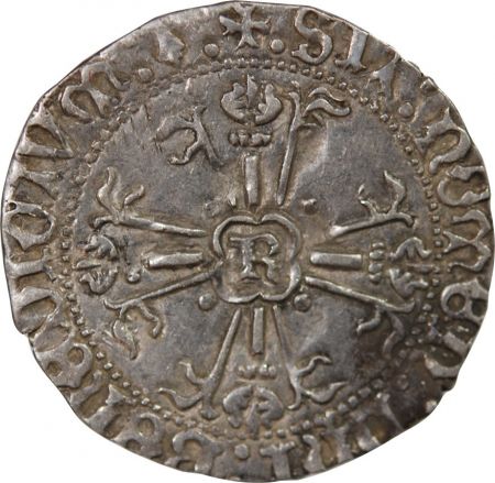 France DUCHÉ DE BRETAGNE, FRANCOIS II - GROS A L\'ÉCU, 1458 / 1488 RENNES