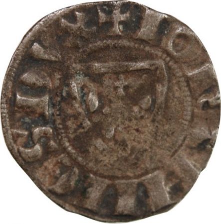 France DUCHÉ DE BRETAGNE, JEAN III LE BON - DENIER 1312 / 1341 SAINT-BRIEUC