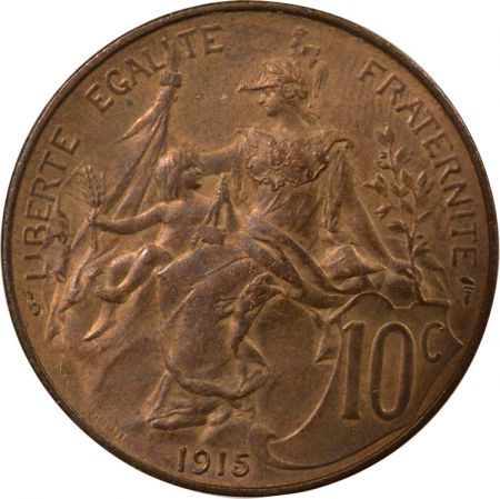 France Dupuis  - 10 Centimes 1915