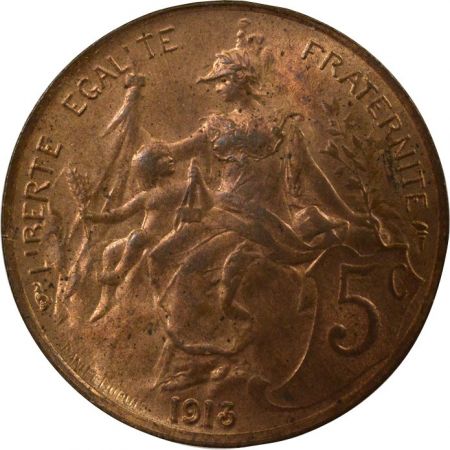 France Dupuis - 5 Centimes 1913