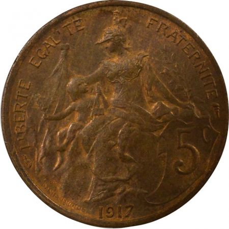 France Dupuis - 5 Centimes 1917