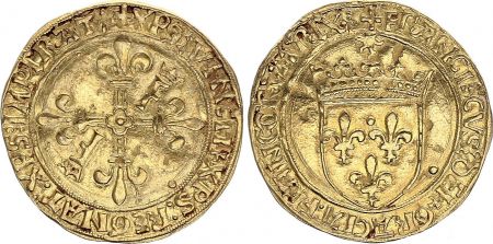 France Ecu d\'Or au Soleil, François Ier - 1515-1547 - Lyon TTB 2 em Type