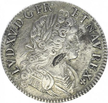 France Ecu Louis XV - Ecu de France-Navarre - 1718 A