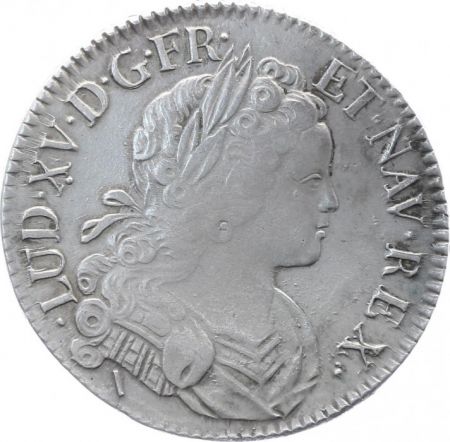France Ecu Louis XV - Ecu de France-Navarre