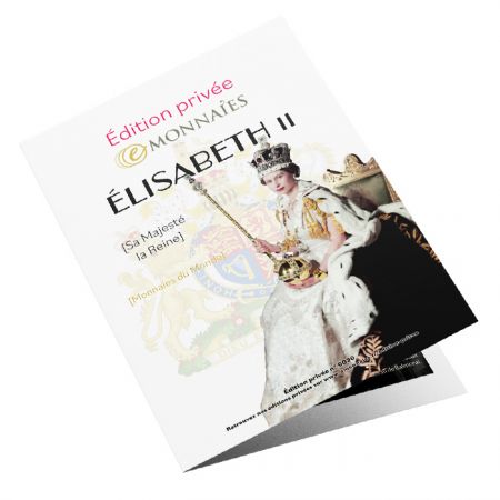 France ÉDITION PRIVÉE « Élisabeth II » - comprenant 1 pièce et 2 billets