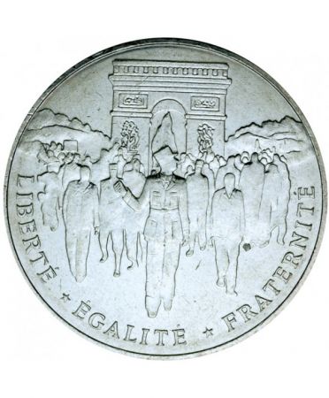 France ÉDITION PRIVÉE « LA LIBÉRATION DE PARIS ! » - comprenant 1 pièce de 100 Fr et 2 billets