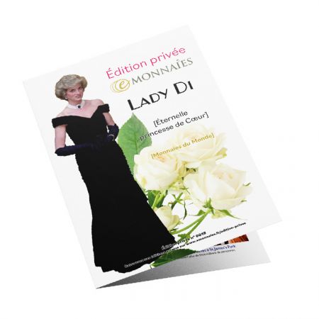 France ÉDITION PRIVÉE « Lady Di » - comprenant 1 pièce et 2 billets