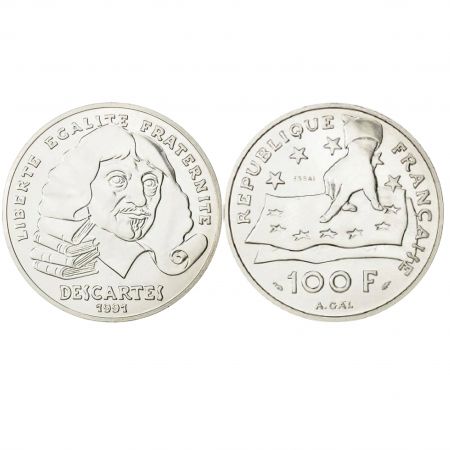 France ESSAI - 100 Francs Descartes FRANCE 1991 (SPL)
