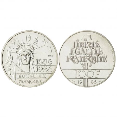 France ESSAI - 100 Francs Liberté FRANCE 1986 (SPL)