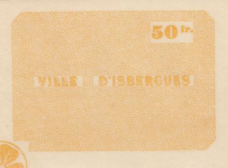 France Essai de 50 Francs Isbergues 1940