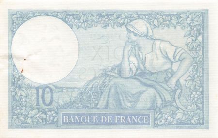 France FRANCE - 10 FRANCS MINERVE 06/07/1939 - PSUP