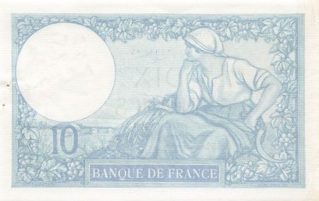 France FRANCE - 10 FRANCS MINERVE 06/07/1939 - TTB+
