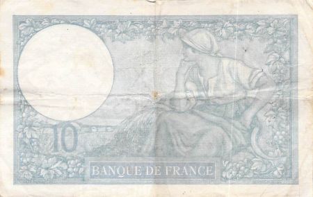 France FRANCE - 10 FRANCS MINERVE 26/09/1940 - TB+