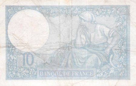 France FRANCE - 10 FRANCS MINERVE 26/12/1940 - TB+