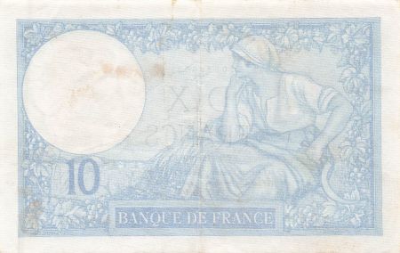 France FRANCE - 10 FRANCS MINERVE 26/12/1940 - TTB+