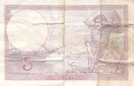 France FRANCE - 5 FRANCS VIOLET 13/07/1939