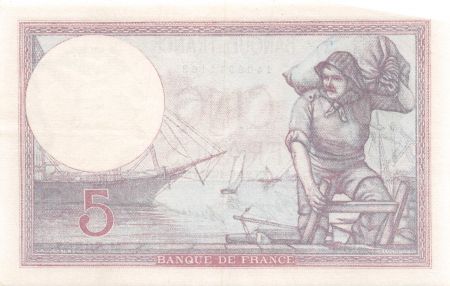 France FRANCE - 5 FRANCS VIOLET 22/06/1933 - SÉRIE M.56357