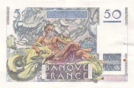 France FRANCE - 50 FRANCS LE VERRIER 02/10/1947 - SÉRIE R.91 - PSUP