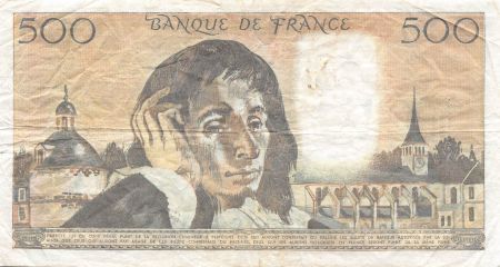 France FRANCE - 500 FRANCS PASCAL 07/01/1982 - SÉRIE Y.149