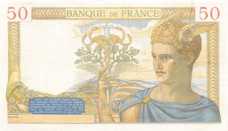 France FRANCE  CÉRÈS - 50 FRANCS 25/04/1935 - TTB+