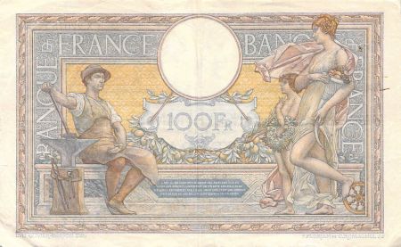 France FRANCE  LUC-OLIVIER MERSON - 100 FRANCS 16/07/1928 - TB+
