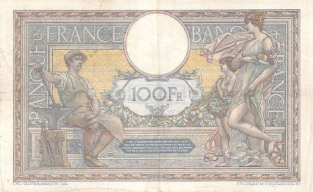 France FRANCE  LUC-OLIVIER MERSON - 100 FRANCS 18/06/1919 - TTB