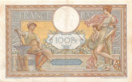 France FRANCE  LUC-OLIVIER MERSON - 100 FRANCS 28/09/1912 - TTB+