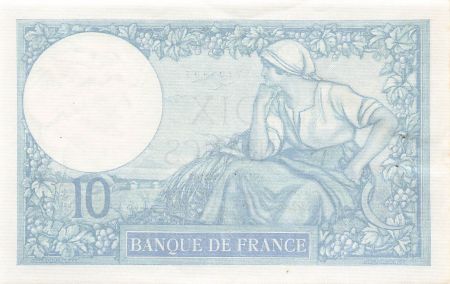 France FRANCE  MINERVE - 10 FRANCS 06/07/1939 - PSUP