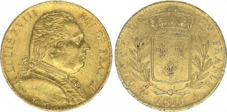 France France 20 Francs Louis XVIII - 1815 A Paris