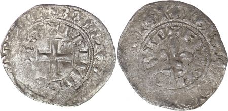 France Gros au lis Philippe VI - 1341-1342 Argent - 2nd exemplaire
