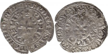 France Gros au lis Philippe VI - 1341-1342 Argent - 6ème exemplaire