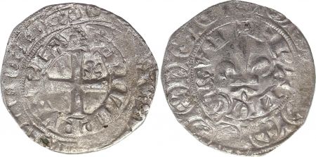 France Gros au lis Philippe VI - 1341-1342 Argent - 8ème exemplaire