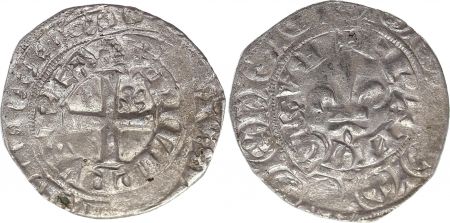 France Gros au lis Philippe VI - 1341-1342 Argent - 9ème exemplaire