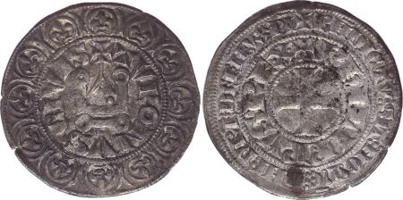 France Gros Tournois, à l\'O Rond - Philippe IV - 1290-1295 - Argent - 2ème ex