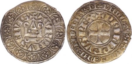 France Gros Tournois, O long - Philippe IV - 1290-1295 - Argent - 3ème ex