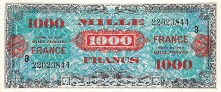 France IMPRESSION AMERICAINE  FRANCE - 1000 FRANCS 1945 SERIE 3 - PSUP