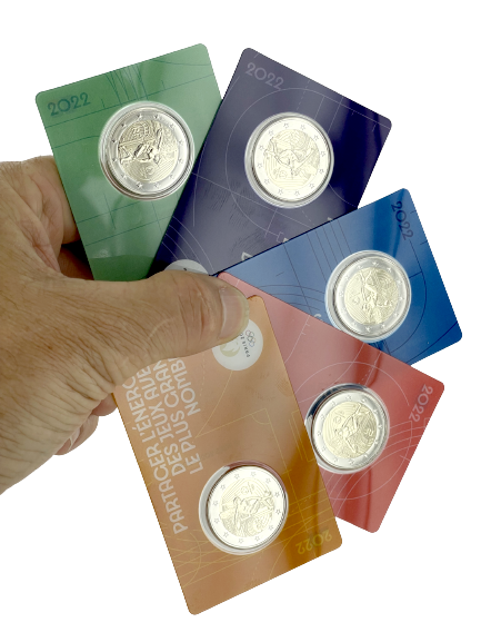SERPENTARD Slytherin Harry Potter Silver Coin 10€ Euro France 2022
