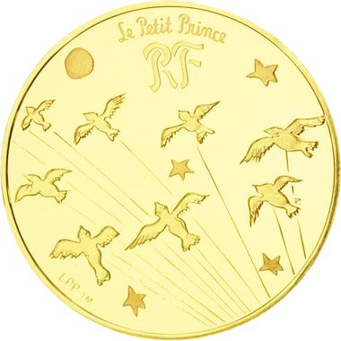 France Le Petit Prince - les oiseaux sauvages - 5 Euros OR BE FRANCE 2015 (MDP)