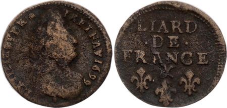France Liard de France au buste âgé - 1699 X Amiens