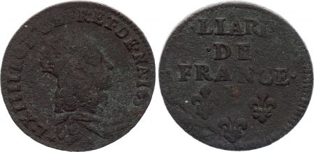 France Liard de France au buste juvénile - 1656 E Meung sur Loire