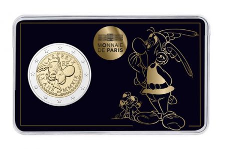 France LOT 3 X 2 Euros Commémo. France 2019 - 60 ans d\'Astérix (Coincards Astérix  Obélix et Idéfix)
