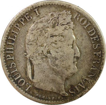 France Louis-Philippe Ier - 1/2 Franc Argent 1833 W Lille