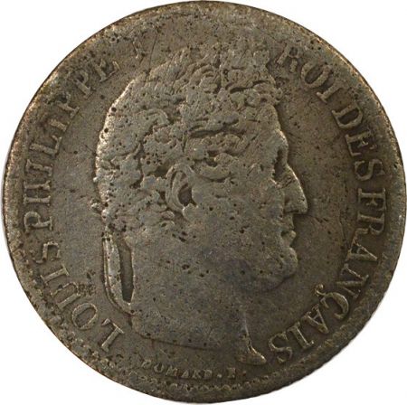 France Louis Philippe Ier - 1/2 Franc Argent 1840 A Paris