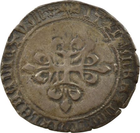 France Louis XI - Gros Du Roi 1461 / 1483 Montpellier