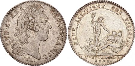 France Louis XV -  Trésor Royal - 1758 - Argent