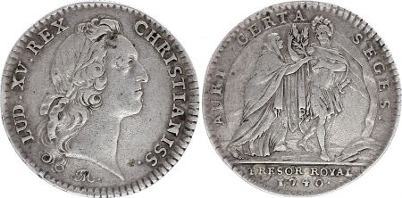France Louis XV - Trésor Royal - 1740 - Argent