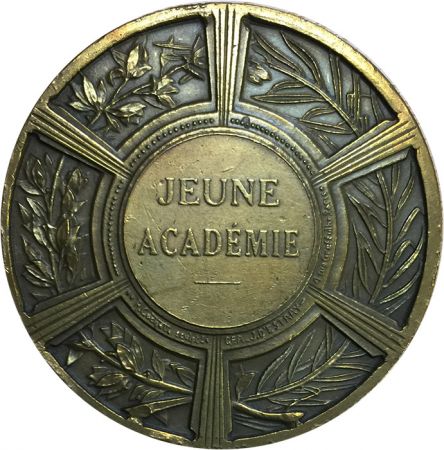 France Médaille Bronze France - Jeune Académie - Robert Cochet