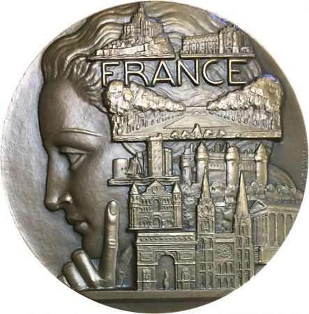 France Médaille Bronze France 1976 - La France - Pierre Turin